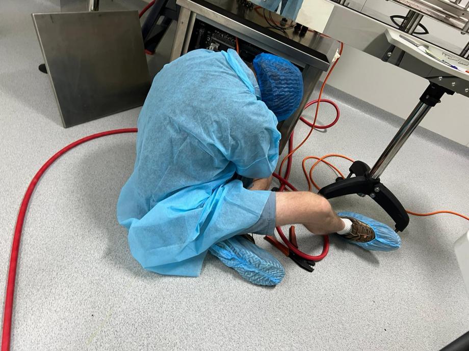 Hands-on pharmaceutical packaging equipment maintenance – T.K.O Engineering team experience