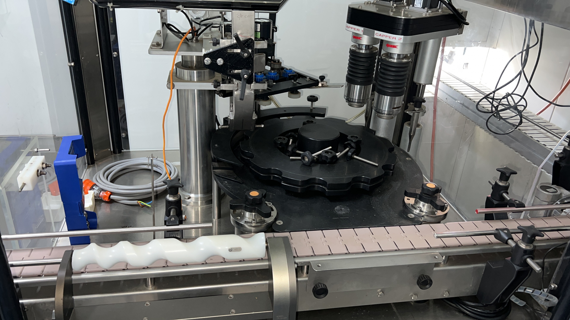 Pharmaceutical capping and packaging equipment – T.K.O Engineering team experience